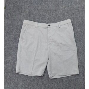 Dunning Golf Shorts 38 gray Stretch Performance Outdoor Preppy Bermuda  New